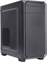 "iTek Patriot Mini Evo" korpusas - "Mini Tower", mATX, USB3, kortelių skaitytuvas - be maitinimo šaltinio, ITOCPAMIE, juodas
