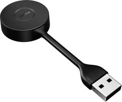 "Jabra Link 400" USB-A DECT adapteris - nešiojamasis ir patvarus iki 150 m apsaugoto belaidžio veikimo nuotolio adapteris, skirtas pasirinktoms "Jabra Engage" belaidėms ausinėms - "UC Teams" versija - juoda, 14205-21
