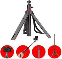 "Joby TelePod 325" JB01549-BWW, teleskopinis trikojis, ištraukiamas monopodas, asmenukių lazda su rutuline galvute, skirtas CSC, veidrodiniams fotoaparatams, beveidrodiniams fotoaparatams, "Point and Shoots", 360, LED, veiksmo fotoaparatams, Vlogų rinkini