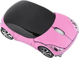 "Joyzan" belaidė pelė, 2.4G automobilio formos optinė ergonominė ergonominė USB belaidė žaidimų pelė 1600 DPI, skirta nešiojamajam kompiuteriui, kompiuteriui, asmeniniam kompiuteriui, nešiojamajam kompiuteriui, staliniam kompiuteriui, žaidimų ergonominei