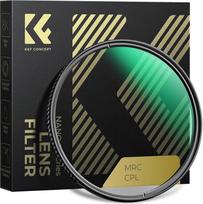 "K&F CONCEPT" poliarizacinis 105 mm CPL filtras, skirtas sodresnėms spalvoms, mažina atspindžius ir atspindžius, padengtas keliomis dangomis, apsaugo nuo dulkių, purvo ir įbrėžimų (Nano-Xcel)