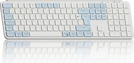 "Keychron B6 Pro" belaidė klaviatūra Labai plona 100% AZERTY išdėstymo žaidimų klaviatūra 800mAh įkraunama programavimo įranga su ZMK/ paleidimo įrenginiu 2,4 GHz "Bluetooth 5.2" laidinė "Mac/Win/Linux