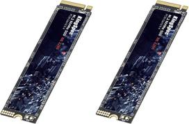 "KingSpec NE-2280" 512GB NVMe SSD "Pcie 3.0 M.2" SSD 3x4 kartos, iki 2400MB/s, vidinis kietosios būsenos diskas su "3D NAND Flash", suderinamas su staliniais ir nešiojamaisiais kompiuteriais (2 vnt.)
