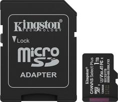 "Kingston Canvas Select Plus" 1TB microSDXC Gen3 150MB/s A1 microSD atminties kortelė su SD adapteriu - SDCS3/1TB