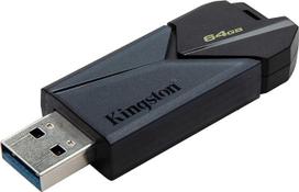 "Kingston DataTraveler Exodia Onyx" USB atmintinė 3.2 DTXON / 64GB 1 kartos su plonu judančiu dangteliu