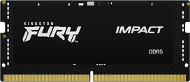 "Kingston FURY Impact" 8GB 4800MT/s DDR5 CL38 SODIMM žaidimų atmintis nešiojamiesiems kompiuteriams, vienas modulis - KF548S38IB-8