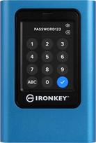 "Kingston IronKey Vault Privacy 80" - išorinis SSD diskas, sertifikuotas pagal FIPS 197 ir turintis XTS AES 256 bitų šifravimą - iki 250MB/s skaitymo ir 250MB/s rašymo greitis - IKVP80ES/960G