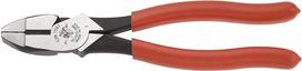 "Klein Tools" HD2000-9NE "Heavy Duty" didelio sverto šoninio kirpimo replės, raudonos, standartinės