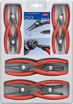 "Knipex" 00 20 04 SB tiksliųjų replių rinkinys (supakuotas lizdinėje plokštelėje), įvairiaspalvis