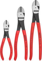 "Knipex" 002005S2 Didelio sverto įstrižinių kirpimo replių įrankių rinkinys - 3 dalys
