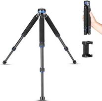 "koolehaoda" mini trikojis, kelioninis nešiojamasis trikojis su 1/4" ir 3/8" varžtais ir ištraukiama koja, maksimali 10 kg apkrova DSLR fotoaparatui, vaizdo magnetofonui, mobiliajam telefonui (MT-03)