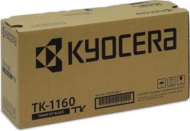 "Kyocera TK-1160" juodos spalvos toneris, 7200 puslapių, originali "Premium" klasės spausdintuvo kasetė 1T02RY0NL0, skirta ECOSYS P2040dn, P2040dw