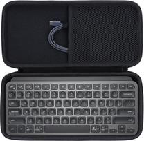 "Lebakort" kietas kelioninis apsauginis dėklas "Logitech MX Keys Mini Wireless Compact Bluetooth" klaviatūrai (juodas)