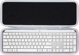 "Lebakort" kietas kelioninis apsauginis dėklas, skirtas "Logitech MX Keys S" belaidei klaviatūrai / "MX Keys" belaidei apšviestai klaviatūrai / "MX Keys S Plus" belaidei klaviatūrai