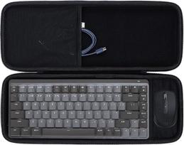 "Lebakort" kietas kelioninis apsauginis dėklas, skirtas "Logitech MX Mechanical Mini Keyboard MX Anywhere 3S Compact Mouse Combo