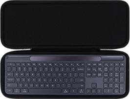 "Lebakort" kietasis kelioninis apsauginis dėklas "Logitech Signature Slim Solar+ K980" klaviatūrai
