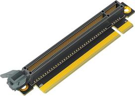 "LeHang" PCI-e 16X 3.0 90 laipsnių atvirkštinė "Male to Female Riser" kortelė 1U serveriui (montavimo kryptis į CPU)