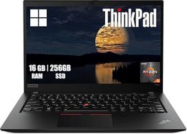 "Lenovo Thinkpad T14s Gen 1" verslo nešiojamasis kompiuteris, 14 colių FHD (1920 x 1080), "AMD Ryzen 5 Pro 4650U", 16GB RAM, 256GB SSD, QWERTY klaviatūra, "Windows 11 Pro" (atnaujintas)