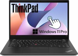 "Lenovo Thinkpad T14s Gen 2" jutiklinio ekrano verslo nešiojamasis kompiuteris, 14 colių FHD nešiojamasis kompiuteris, "Intel Core i7-1185G7", 32GB RAM, 512GB SSD, QWERTY klaviatūra, "Windows 11 Pro" (atnaujintas)