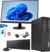 "Lenovo" sukomplektuotas kompiuteris profesionaliam biurui i7 8700 iki 4,6 GHz - 27 colių FHD monitorius 32GB RAM 1 Tera SSD - pelės ir klaviatūros italų išdėstymo rinkinys - "Win 11 Pro Office 2021 Pro" garantija 36