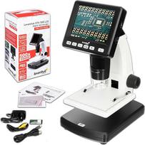 "Levenhuk DTX 500 LCD skaitmeninis USB mikroskopas su LCD ekranu (20-500x)