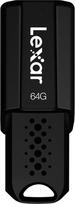 "Lexar JumpDrive S80" USB 3.1 USB atmintinė 64GB, iki 150MB/s skaitymo sparta, atmintinė kompiuteriui, išorinė duomenų, nuotraukų, vaizdo įrašų saugykla (LJDS080064G-BNBAG), juoda