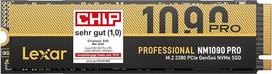 "Lexar NM1090 Pro" 4TB PCIe 5.0 Gen5 NVMe SSD - iki 14000MB/s, patobulinta termokontrolė, "DirectStorage-SSD", skirtas nešiojamiesiems kompiuteriams su dirbtiniu intelektu, žaidimams ir turiniui kurti