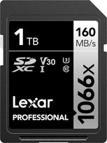 "Lexar Professional 1066x" 1 TB SD kortelė, SDXC UHS-I atminties kortelė su iki 160MB/s skaitymo sparta, V30/U3/C10, skirta DSLR fotoaparatams ir HD vaizdo kameroms