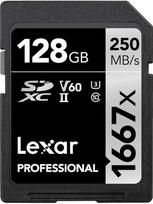 "Lexar Professional 1667x" 128GB SDXC UHS-II kortelė