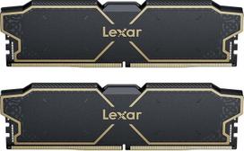 "Lexar" DDR5 RAM 32GB rinkinys (2x16GB) 6000 MHz, DRAM 288 kontaktų UDIMM atmintis staliniams kompiuteriams, didelio našumo kompiuterių atmintis XMP 3.0 ir AMD EXPO, CL32-38-38-96, 1,35 V
