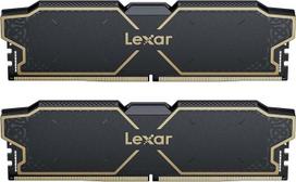 "Lexar" DDR5 RAM 32GB rinkinys (2x16GB) 6000 MHz, DRAM 288 kontaktų UDIMM staliniams kompiuteriams skirta atmintis, didelio našumo žaidimų kompiuterių atmintis, palaiko "Intel XMP 3.0"/AMD EXPO, ECC, 1,25 V