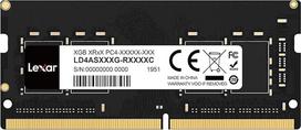 "Lexar" SODIMM DDR4 8GB, 3200 MHz, nešiojamųjų kompiuterių operatyvioji atmintis, 260 kontaktų SODIMM atmintis, didelio našumo SO-DIMM, kompiuterių atmintis, didelio našumo atmintis CL22-22-22-52, 1,2 V