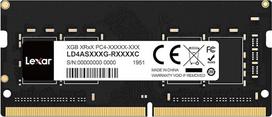 "Lexar" SODIMM RAM DDR4 8GB 3200MHz DRAM atmintis SODIMM 260-Pin didelio našumo atminties modulis SO-DIMM atminties modulis nešiojamiesiems kompiuteriams / nešiojamiesiems kompiuteriams CL22-22-22-52 1.2V