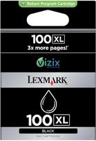 "Lexmark" 14N1068E 100XL 100XL rašalo kasetės didelės talpos, grąžinamos 510 puslapių juodos spalvos