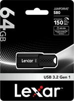 "Lexar" USB 3.1 Jumpdrive S80 64GB 150R 60W