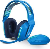 "Logitech G 305 Lightspeed" belaidė žaidimų pelė + "Logitech G733 Lightspeed" belaidės žaidimų ausinės su galvos juosta