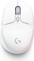 "Logitech G 705" belaidė žaidimų pelė, reguliuojamas LIGHTSYNC RGB apšvietimas, belaidis ryšys per LIGHTSPEED ir "Bluetooth", lengva, PC/Mac/Laptop - balta