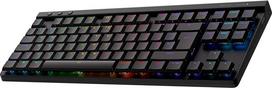 "Logitech G G515 LIGHTSPEED TKL" belaidė plokščia žaidimų klaviatūra Angliška QWERTY išdėstymo taktilinė - juoda