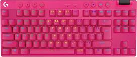 "Logitech G PRO X TKL LIGHTSPEED" kabelinė žaidimų įranga - MAGENTA - US INT'L - TACTILE