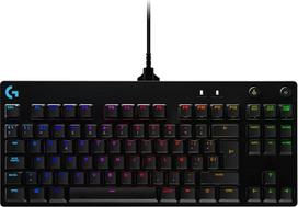 "Logitech G PRO" mechaninė žaidimų klaviatūra ispanų QWERTY išdėstymo - juoda