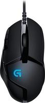 "Logitech G402 Hyperion Fury Gaming Mouse", 4000 DPI optinis jutiklis, 8 programuojami mygtukai, DPI perjungimo mygtukas, 32 bitų ARM procesorius, lengva, PC / Mac, juoda - vokiška pakuotė