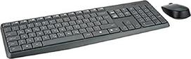 "Logitech MK235" belaidės klaviatūros ir pelės rinkinys, 2,4 GHz ryšys per "Unifying Nano" USB imtuvą, 10 m atstumas, 15 FN klavišų, 3 metus veikianti baterija, asmeninis / nešiojamasis kompiuteris, kroatų / slovėnų išdėstymas
