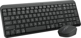 "Logitech MK250 Bluetooth" belaidės pelės ir klaviatūros komplektas: Greitas ir paprastas prijungimas, kompaktiška belaidė klaviatūra, dvipusė pelė, patvari konstrukcija.