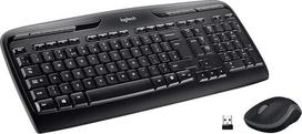 "Logitech MK330" belaidės klaviatūros ir pelės komplektas, 2,4 GHz ryšys per USB "Unifying" imtuvą, 4 programuojami G klavišai, nuo 12 iki 24 mėnesių baterijos veikimo laikas, asmeninis / nešiojamasis kompiuteris, UK QWERTY išdėstymas - juoda