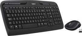 "Logitech MK330" belaidės klaviatūros ir pelės komplektas, 2,4 GHz ryšys per USB "Unifying" imtuvą, 4 programuojami G-klavišai, nuo 12 iki 24 mėnesių baterijos veikimo laikas, asmeninis / nešiojamasis kompiuteris, itališkas QWERTY išdėstymas