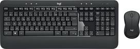 "Logitech MK540 Advanced Wireless Keyboard Mouse Set", 2,4 GHz belaidis ryšys per "Unifying USB" imtuvą, 3 metų baterijos veikimo laikas, skirtas "Windows" ir "Chromeos" kompiuteriams / nešiojamiesiems kompiuteriams, prancūziškas Azerty išdėstymas