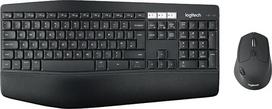"Logitech MK850" belaidės klaviatūros ir pelės rinkinys, "Bluetooth" ir 2,4 GHz ryšys per USB imtuvą, daug įrenginių, nuo 24 iki 36 mėnesių baterijos veikimo laikas, delnų atrama, NL QWERTY išdėstymas