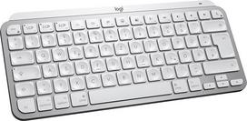 "Logitech MX Keys Mini for Mac" belaidė klaviatūra (angliškas išdėstymas negarantuojamas), kompaktiška, "Bluetooth", foninis apšvietimas, USB-C, taktilinis rašymas, suderinama su "Apple MacOS", "iPad" OS, metalinis korpusas, šviesiai pilka