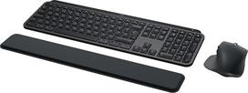"Logitech MX Keys S Combo": MX Master 3S, MX Keys S ir MX Palm Rest - grafitinis, JAV QWERTY išdėstymas