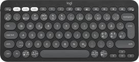"Logitech Pebble Keys 2 K380s QWERTY Pan Nordic Layout", grafito spalvos